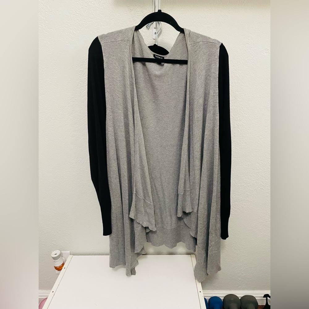 TORRID DRAP FRONT CARDIGAN